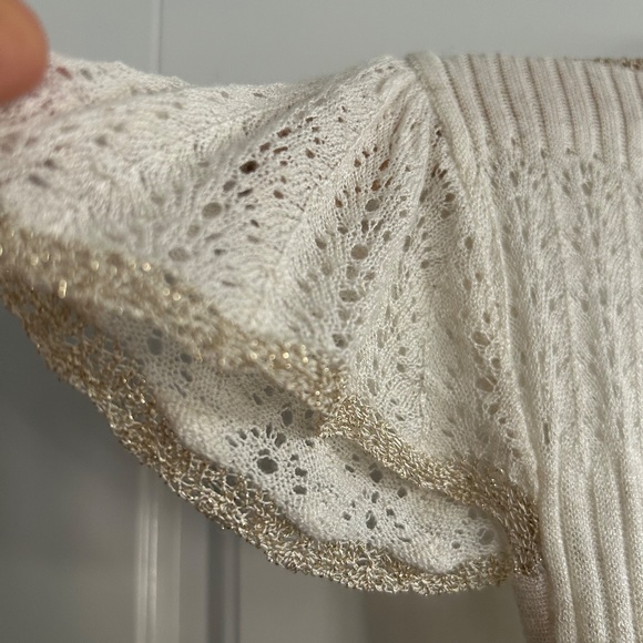 NWT Intuitions Open Front Short Sleeve Cardi - Picture 4 of 5